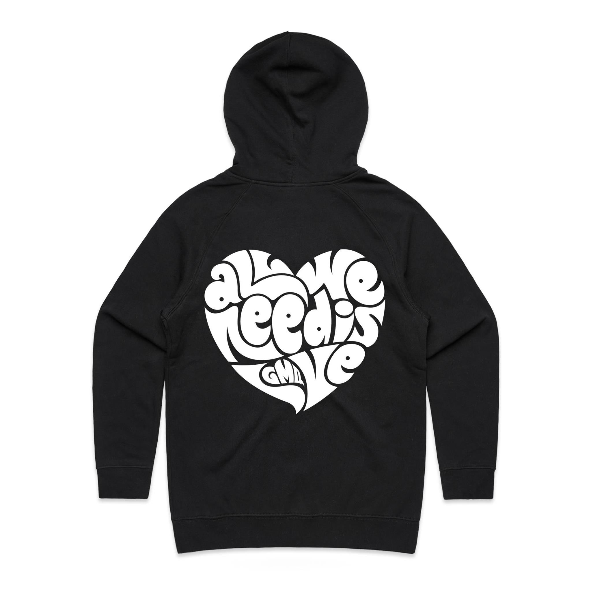 LOVE Hoodie Back Print