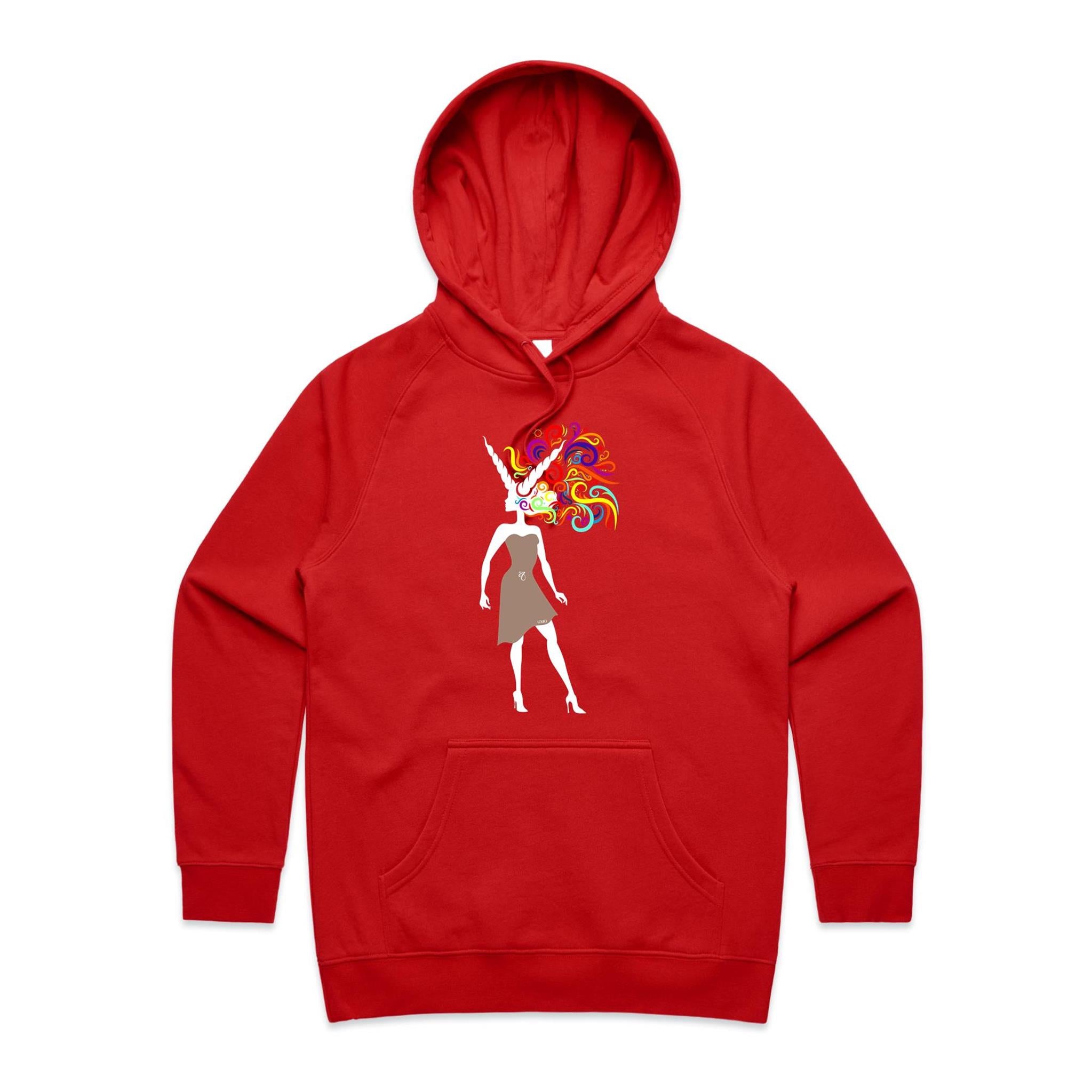 CAPRICORN Hoodie Front Print