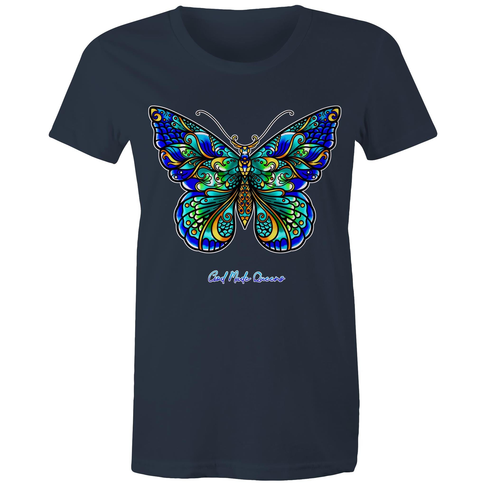 BUTTERFLY T-Shirt Front Print