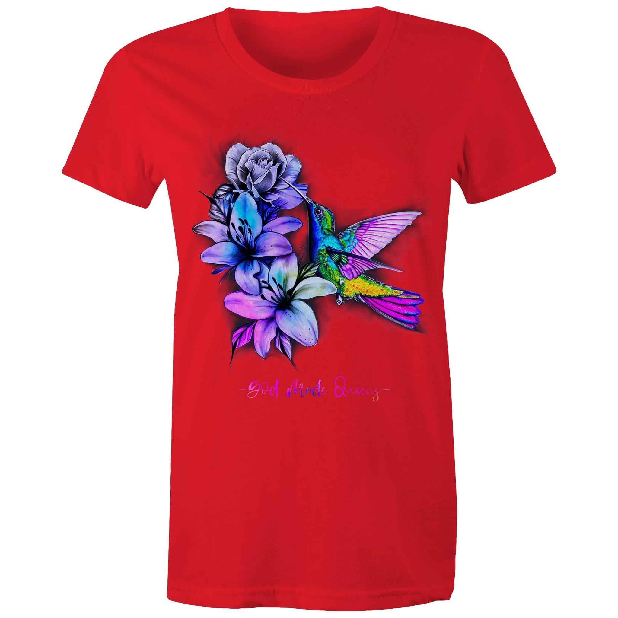 HUMMINGBIRD T-Shirt Front Print