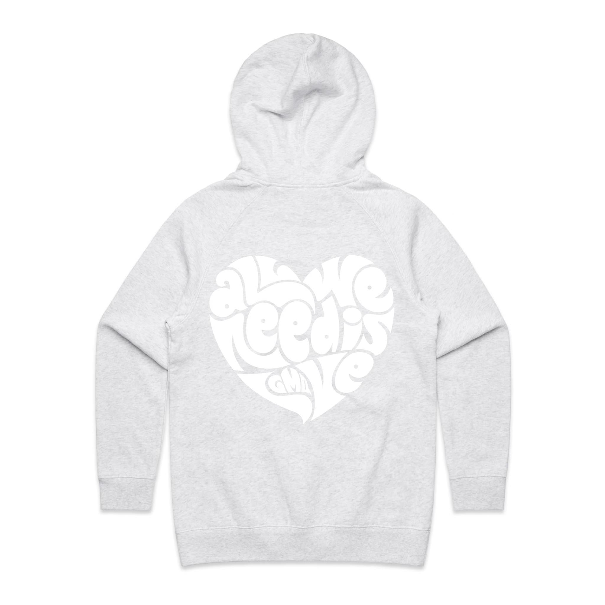 LOVE Hoodie Back Print