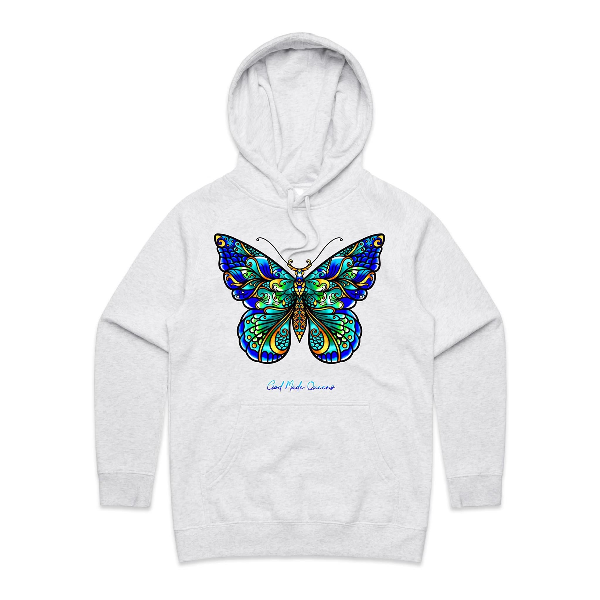 BUTTERFLY Hoodie Front Print