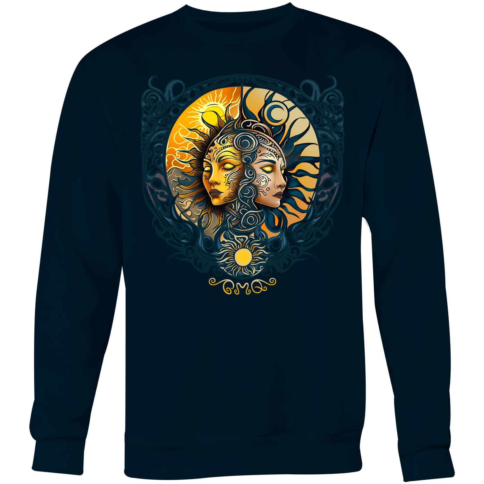 SPIRIT SISTERS Sweatshirt Front Print