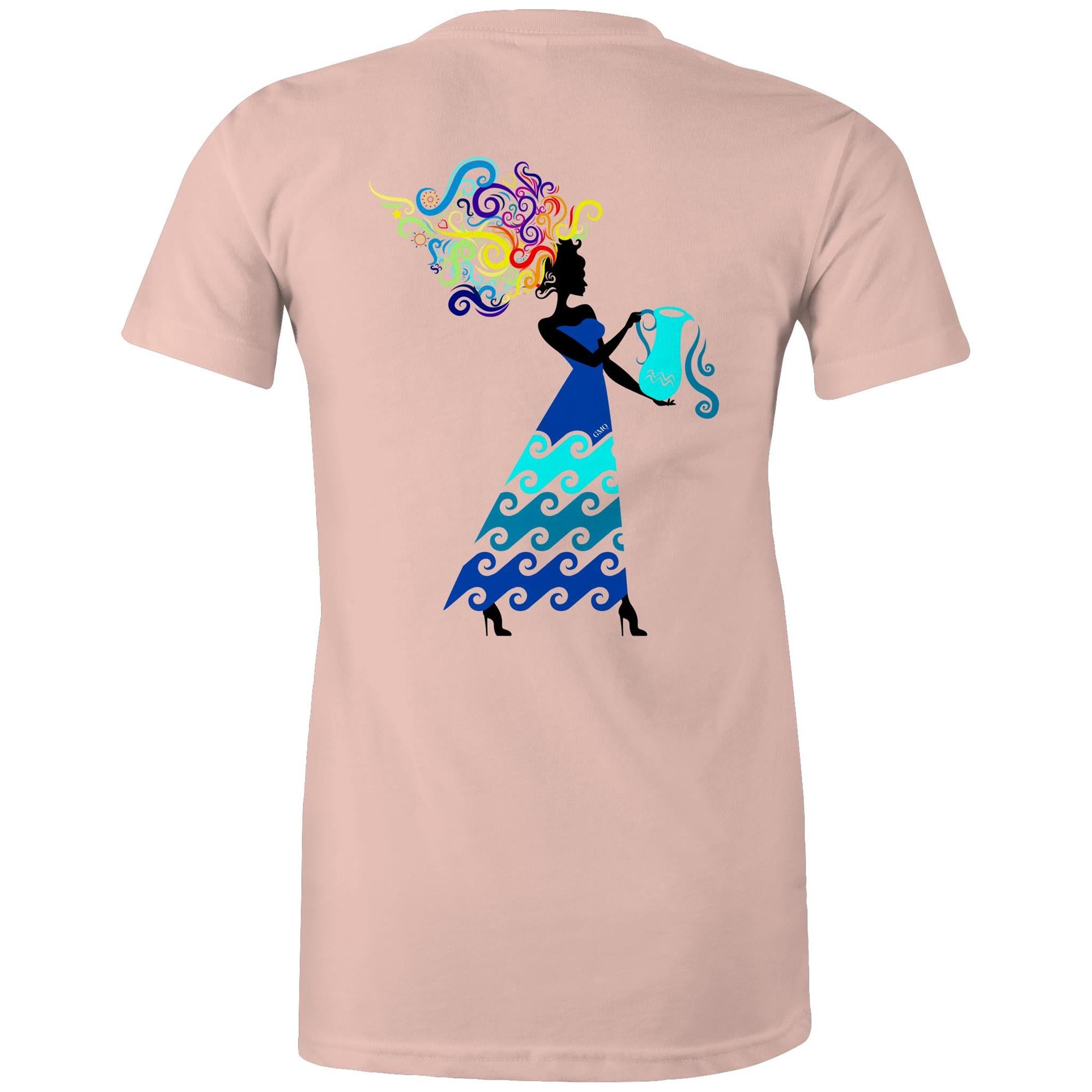 AQUARIUS T-Shirt Back Print