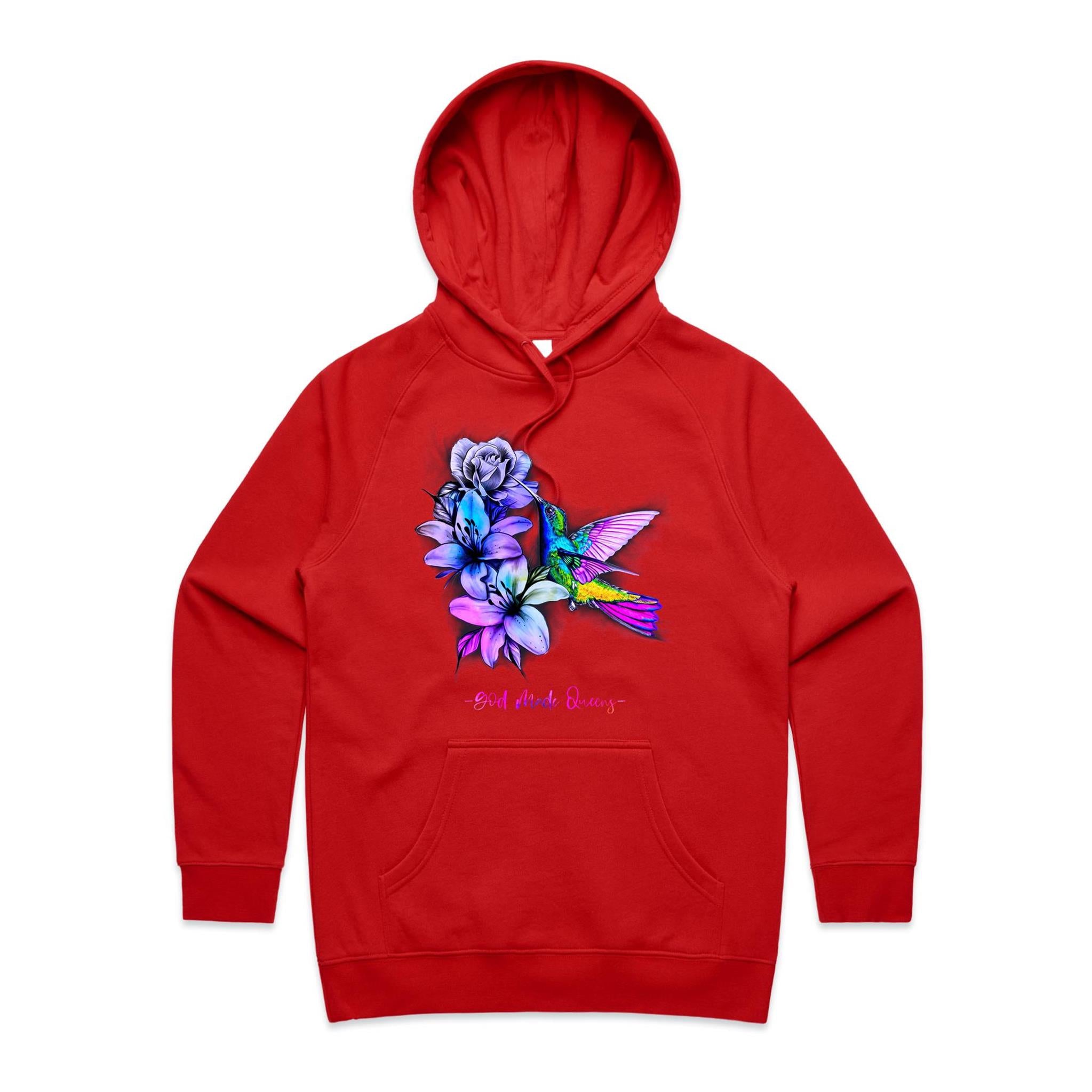 HUMMINGBIRD Hoodie Front Print