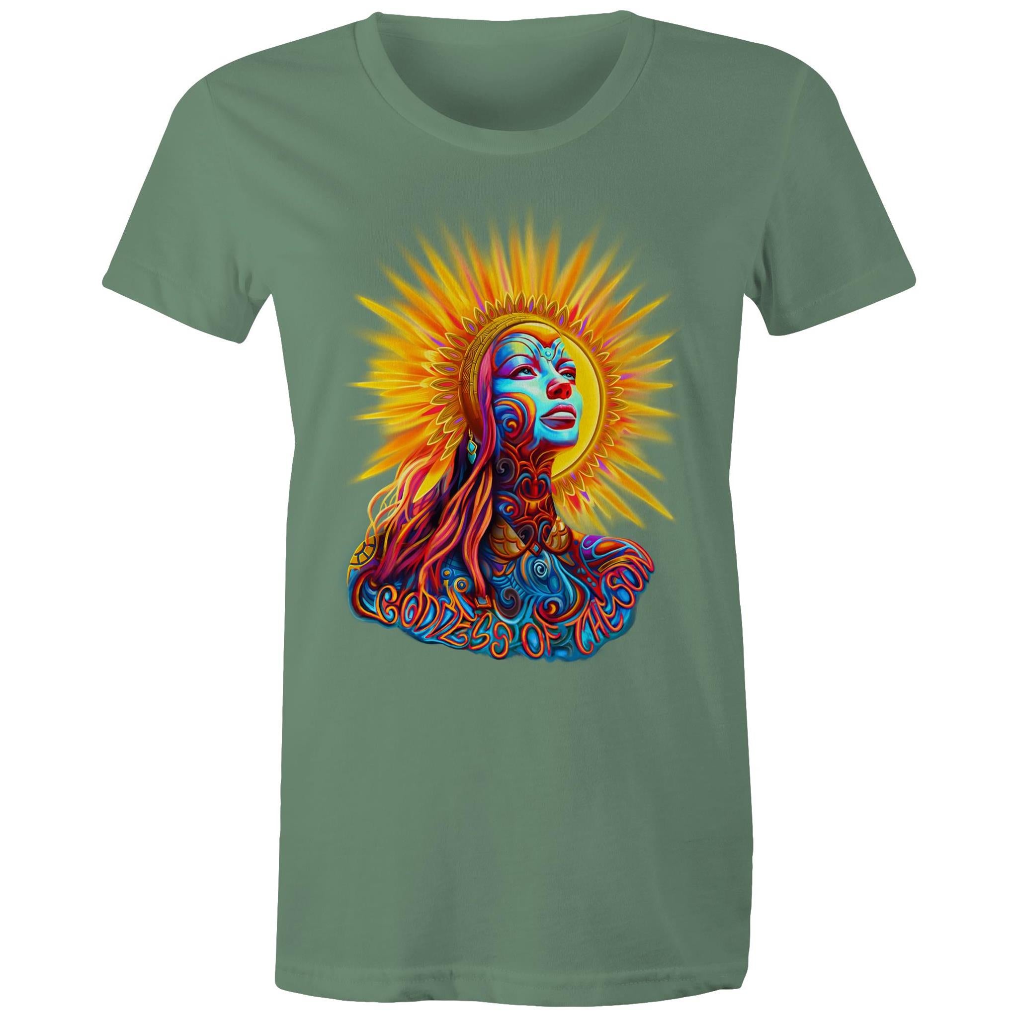 GODDESS OF THE SUN T-Shirt Front Print