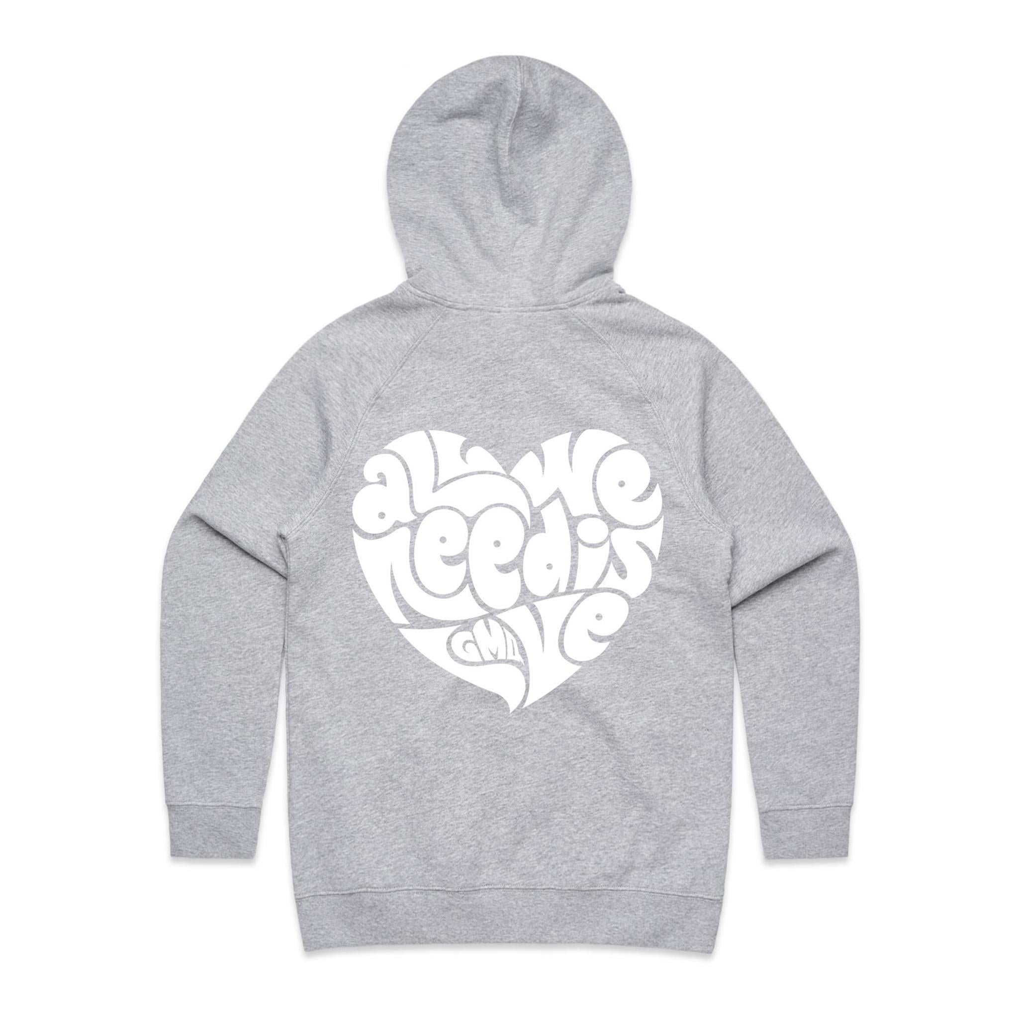 LOVE Hoodie Back Print