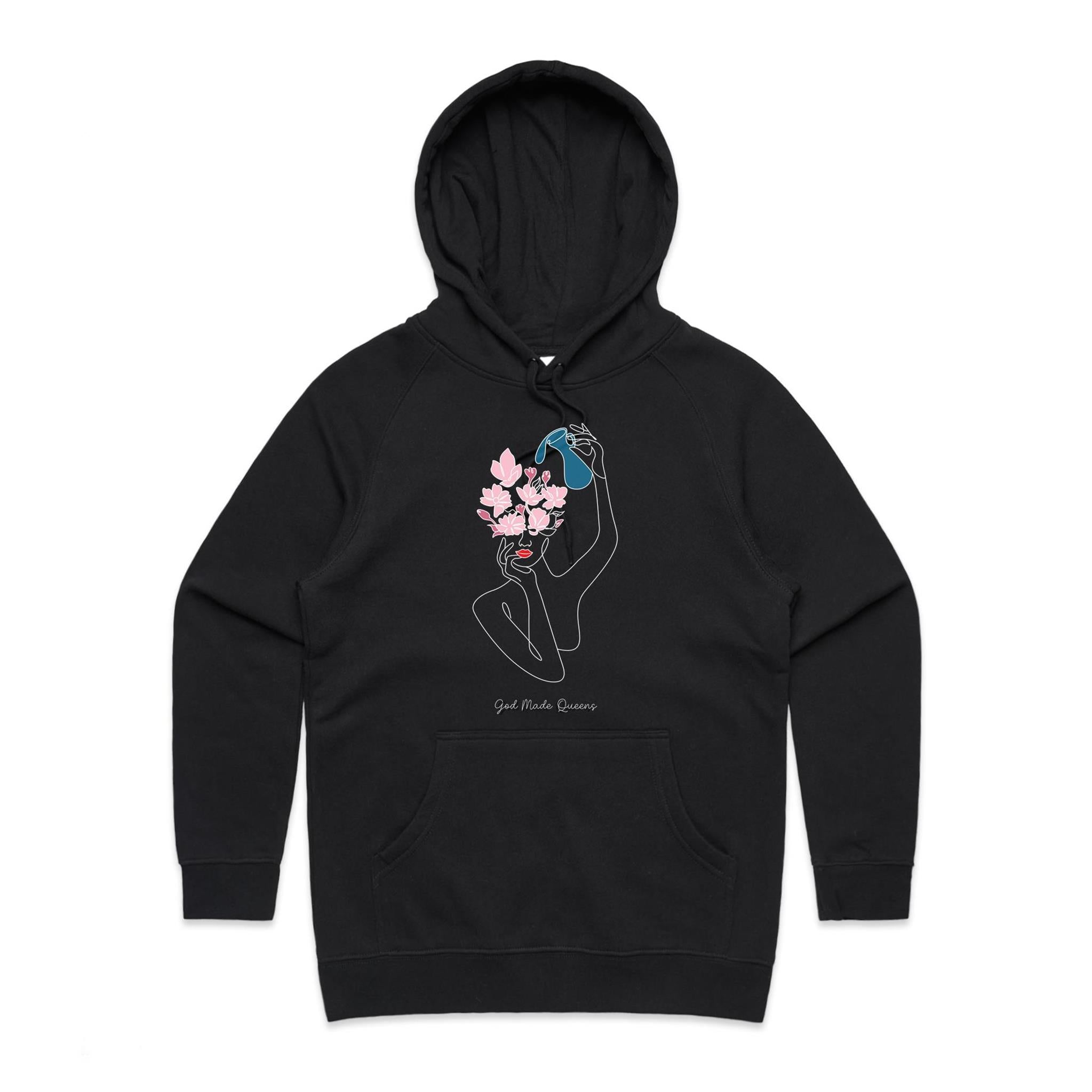 SELF GROWTH Hoodie Front Print