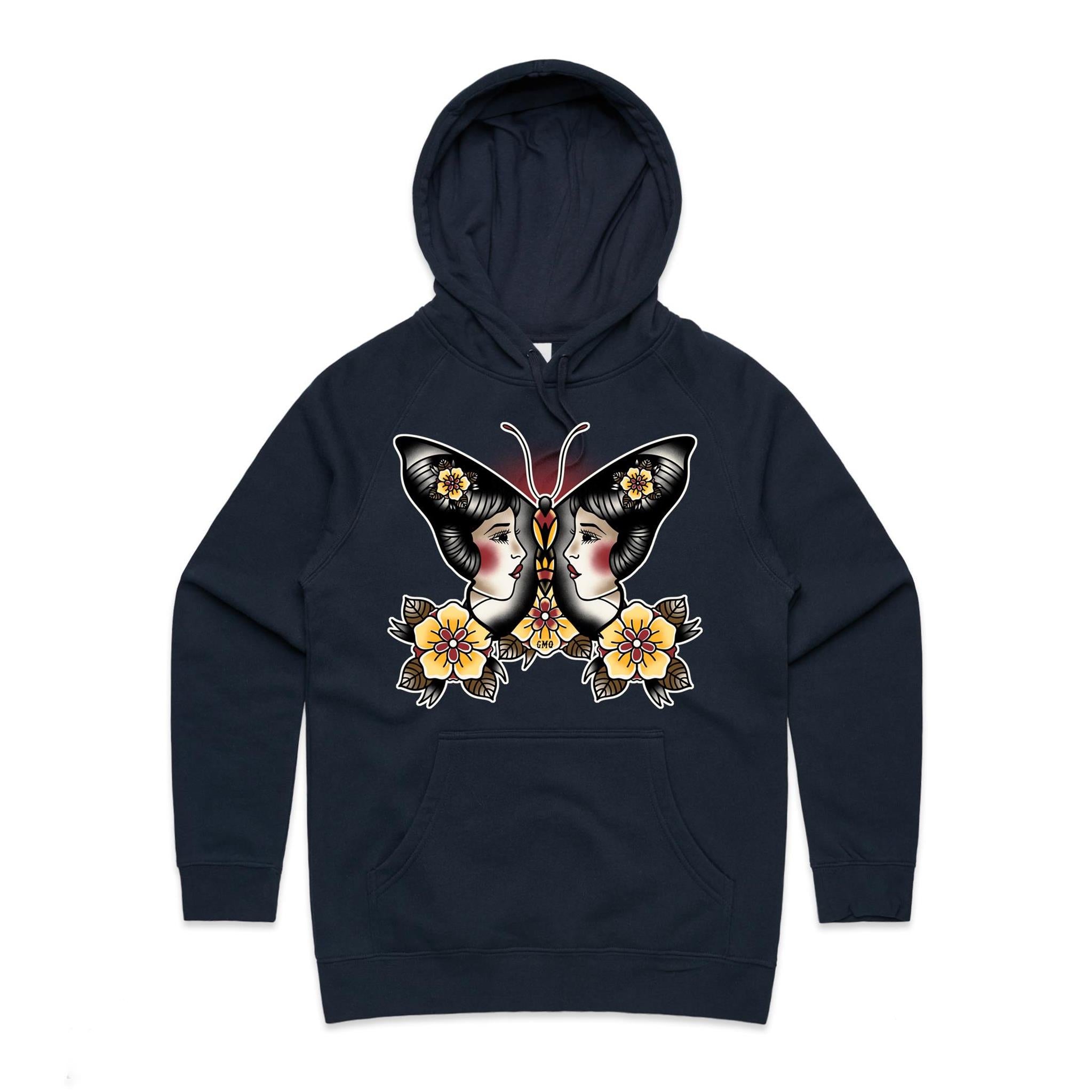 SELF REFLECT Hoodie Front Print