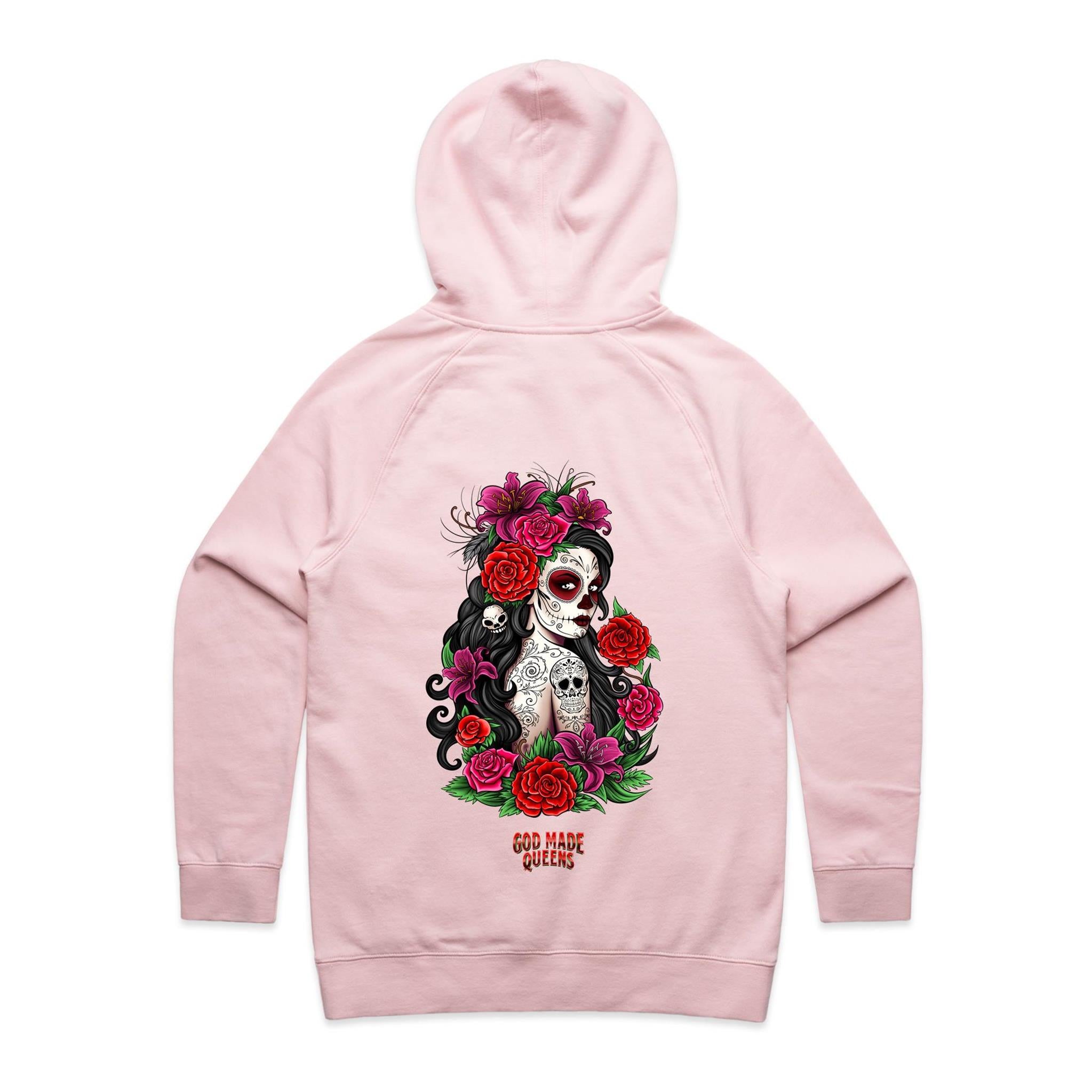 EL AMOR NEVER DIES Hoodie Back Print