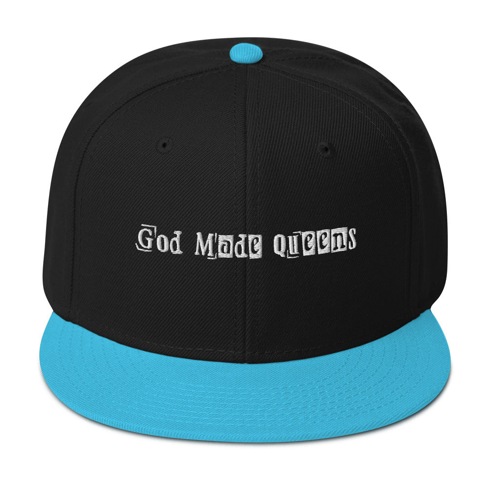 GOD MADE QUEENS SNAPBACK CAP - IV