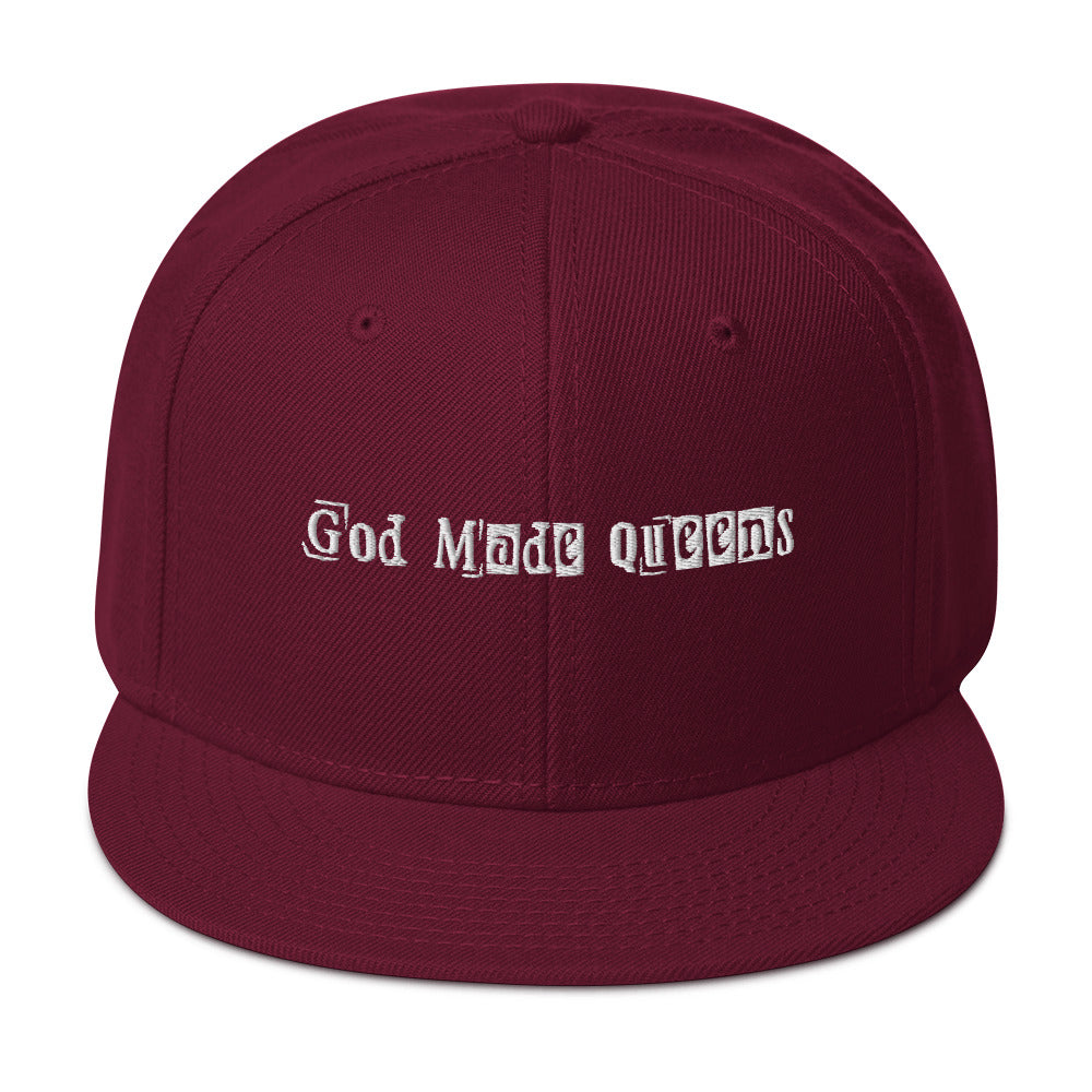 GOD MADE QUEENS SNAPBACK CAP - IV