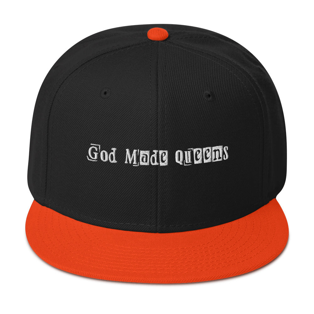 GOD MADE QUEENS SNAPBACK CAP - IV