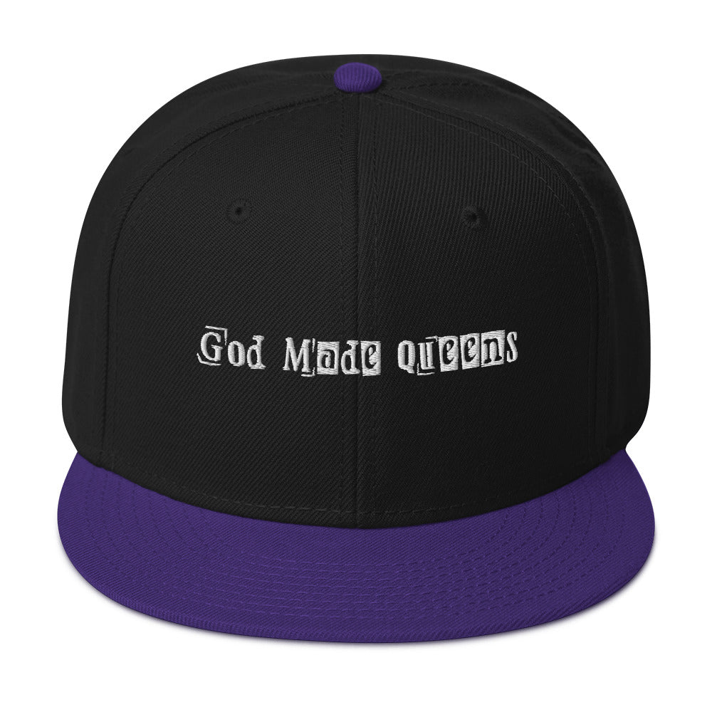 GOD MADE QUEENS SNAPBACK CAP - IV